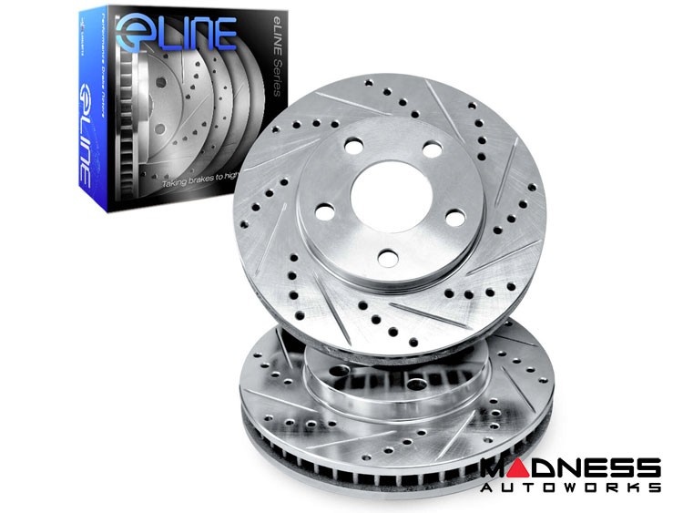 EBC USR Slotted Front Rotors (320x30mm) | 03-06 Jaguar XJ8 4.2 VP main image 0